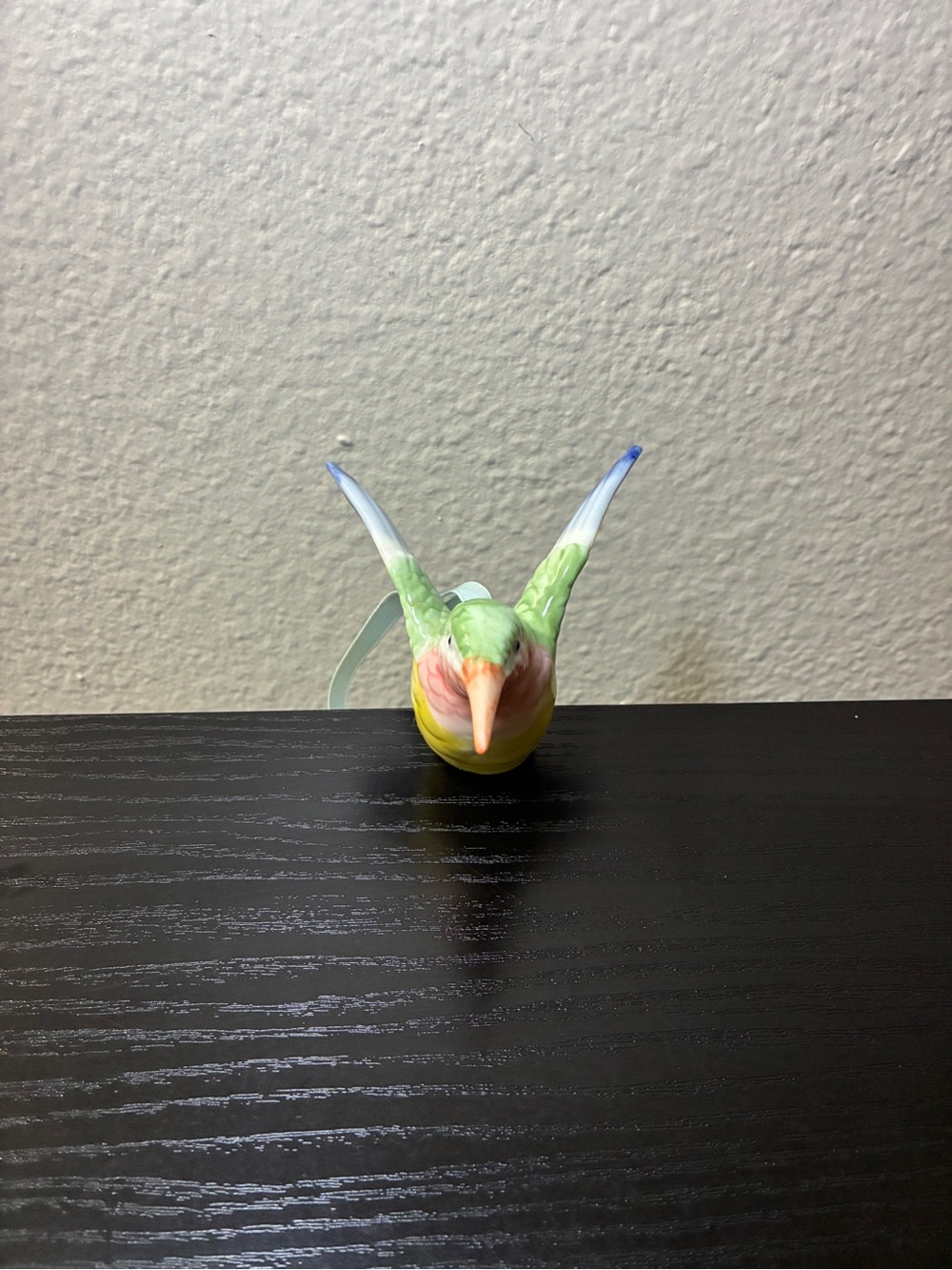 Beautiful Vintage Takahashi Porcelain Hummingbird Potpourri Pomander